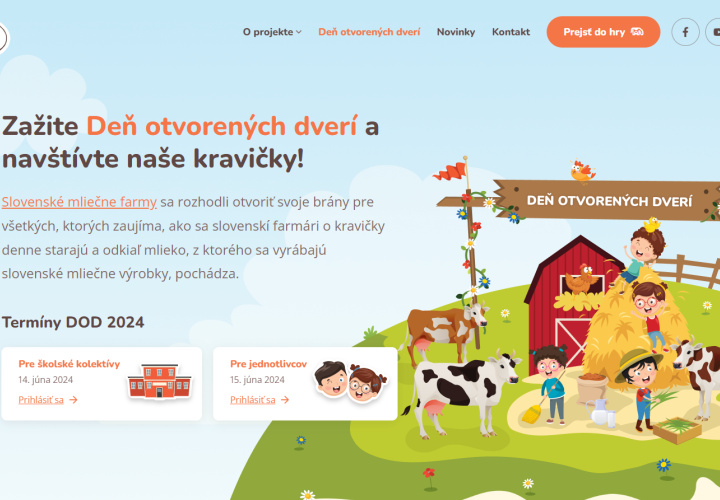 Deň otvorených dverí - Adoptuj si kravičku 15.6.2024
